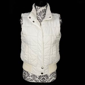 DOLL HOUSE | White Puffer Vest
